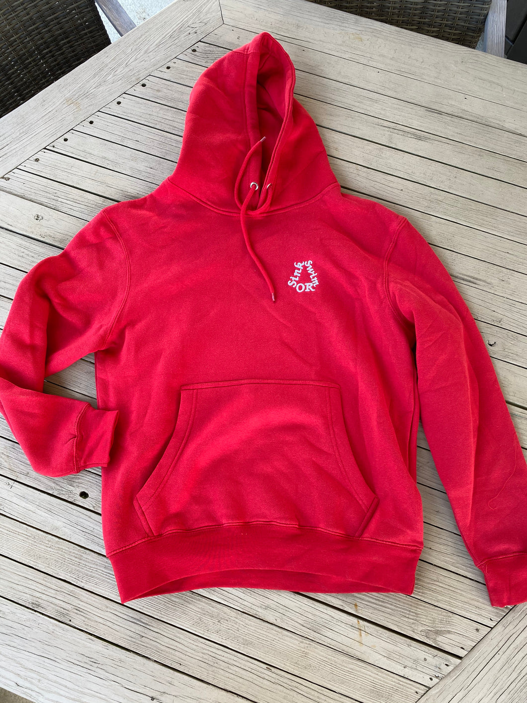 Scarlet rojo hoodie