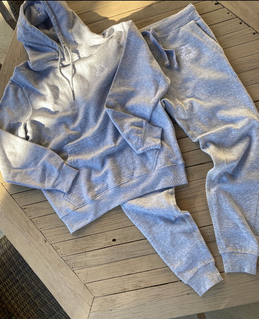 Grey sweatsuit